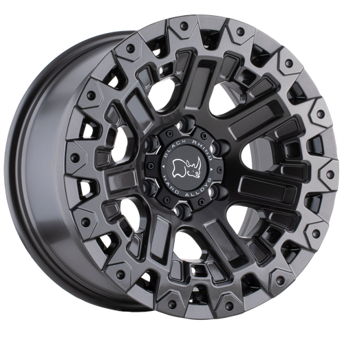 17X9.5 6X4.5 5.72BS Ozark Gloss Gunmetal - Black Rhino