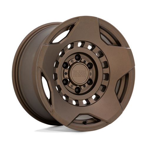 17X9 6X135 5BS Muzzle Matte Bronze - Black Rhino