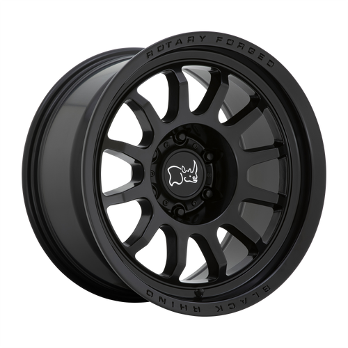 17X9 6X135 5.47BS Rapid Matte Blk - Black Rhino