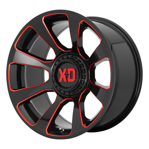 20x10 5x5.5/5x150 4.79BS XD854 Reactor Gloss Black 110.1HB - XD Wheels 20x10 5x5.5/5x150 4.79BS XD854 Reactor Gloss Black 110.1HB - XD Wheels