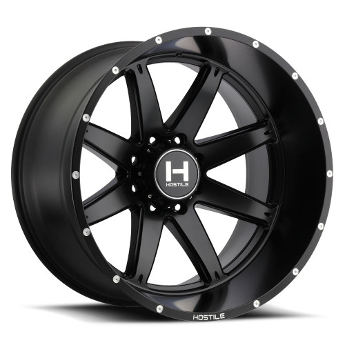 22x12 5x150 4.75BS H109 Alpha Asphalt - Hostile Wheels