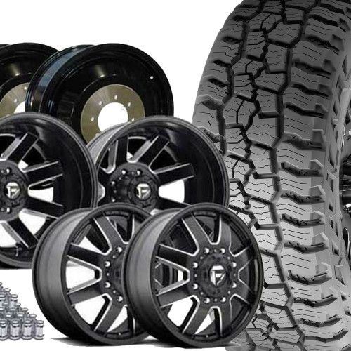 35X12.50R20F Baja Boss AT / Maverick Blk & Machined