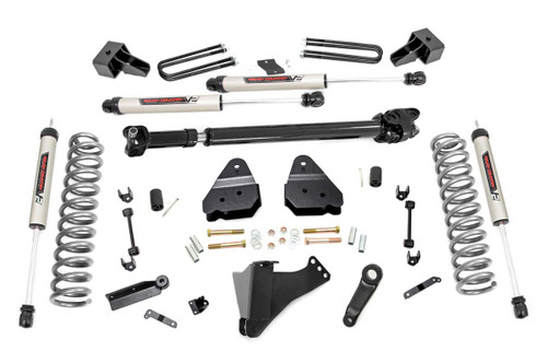 17-22 Ford F350 DSL Dually 4.5 in Kit w/V2&Frt Driveshaft 