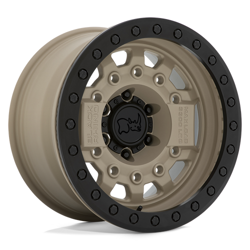 17X8.5 6X5.5 3.57BS Avenger Beadlock Desert Sand/Blk  - Black Rhino