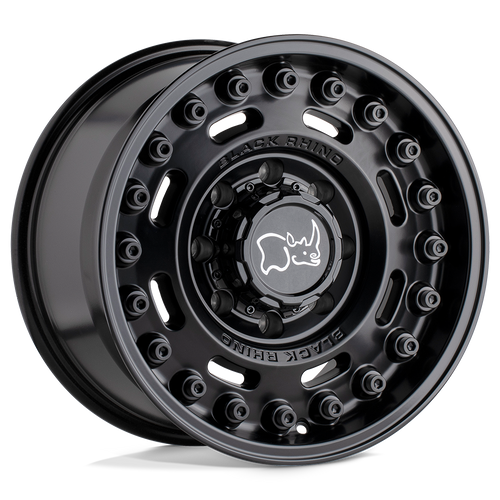 20X9.5 8X6.5 5.49BS Axle Matte Blk - Black Rhino