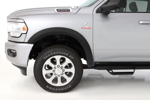 19-21 2500 Front 2pc OE Fender Flares Blk - Bushwacker