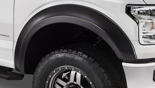 15-17 Ford F150 Front 2pc EAF Flares Blk - Bushwacker 15-17 Ford F150 Front 2pc EAF Flares Blk - Bushwacker