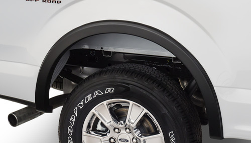 15-20 Ford F150 Rear 2pc OE Fender Flares Blk - Bushwacker