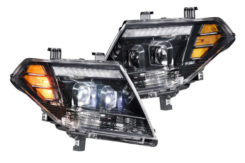 09-20 Nissan Frontier ASM Pair XB Hybrid LED Headlights - Morimoto