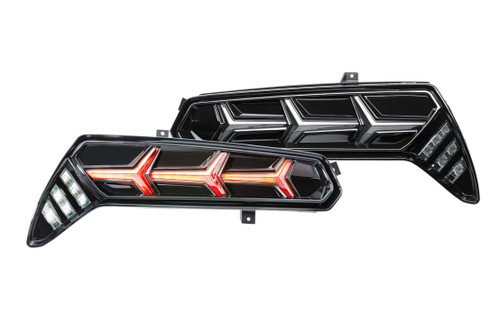 14-18 Chevy Corvette Red Pair XB LED Tails - Morimoto