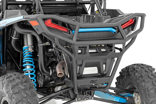 Tubular Bumper Rear w/ Receiver Hitch Polaris RZR XP1000