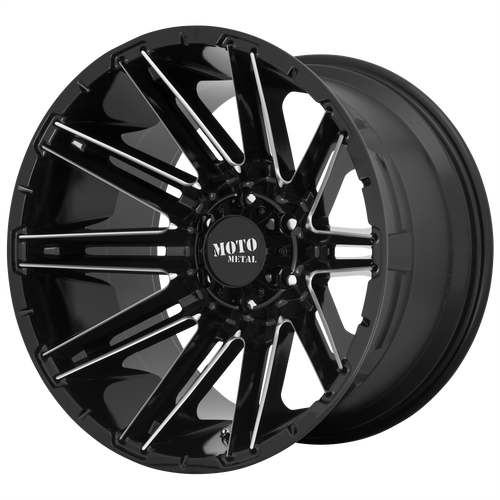 20X10 8X170 4.79BS MO998 Kraken Gloss Black Milled