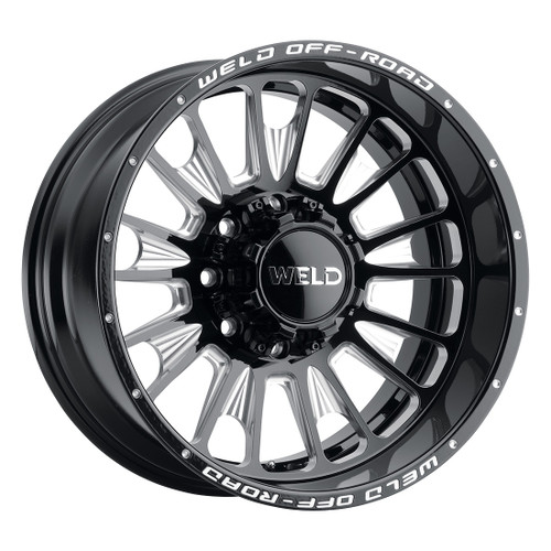 20x10 Scorch 8x170  ET-18 BS4.75 Gloss BLK MIL 125.1 - Weld Off-Road