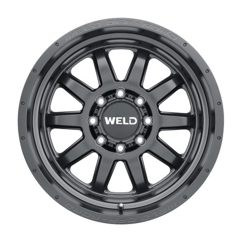 20x10 Stealth 8x170  ET-18 BS4.75 Satin BLK 125.1 - Weld Off-Road