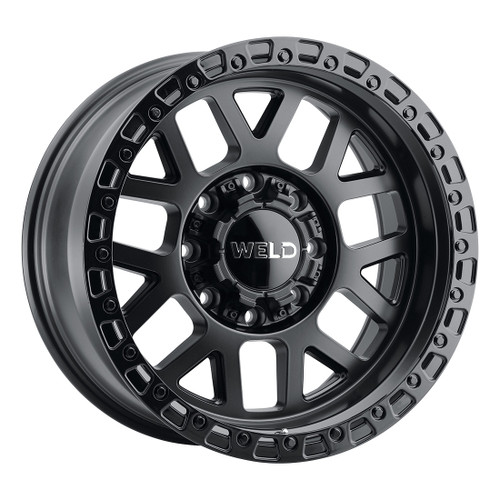 20x12 Cinch 8x180  ET-44 BS4.75 Satin BLK / Gloss BLK 124.3 - Weld Off-Road