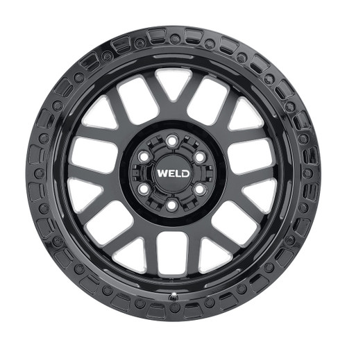 20x12 Cinch 8x180  ET-44 BS4.75 Gloss BLK MIL / Gloss BLK 124.3 - Weld Off-Road