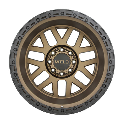 22x10 Cinch 8x180  ET-18 BS4.75 Satin BRZ / Satin BLK 124.3 - Weld Off-Road