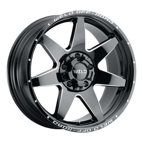 20x10 Retaliate 5x139.7 5x150 ET-18 BS4.75 Gloss BLK MIL 110.2 - Weld Off-Road