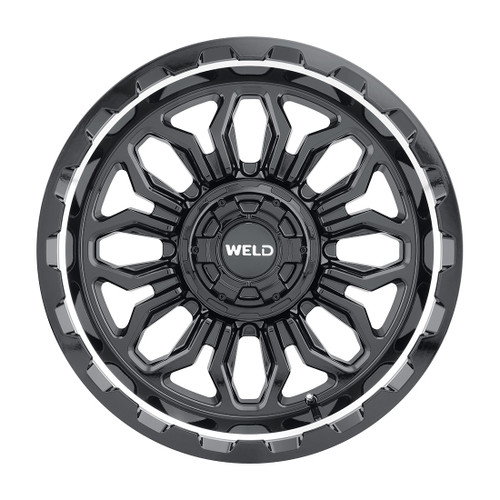20x10 Flare 5x139.7 5x150 ET-18 BS4.75 Gloss BLK MIL 110.2 - Weld Off-Road 20x10 Flare 5x139.7 5x150 ET-18 BS4.75 Gloss BLK MIL 110.2 - Weld Off-Road