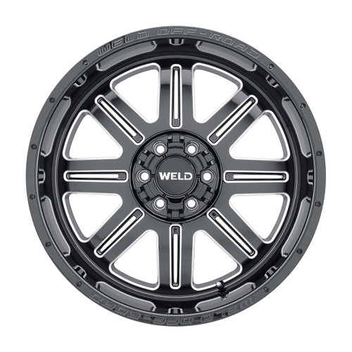 22x12 Chasm 6x135 6x139.7 ET-44 BS4.75 Gloss BLK MIL Windows 106.1 - Weld Off-Road 22x12 Chasm 6x135 6x139.7 ET-44 BS4.75 Gloss BLK MIL Windows 106.1 - Weld Off-Road