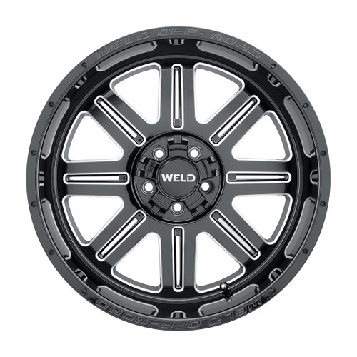 18x10 Chasm 5x139.7 5x150 ET-18 BS4.75 Gloss BLK MIL Windows 110.2 - Weld Off-Road 18x10 Chasm 5x139.7 5x150 ET-18 BS4.75 Gloss BLK MIL Windows 110.2 - Weld Off-Road