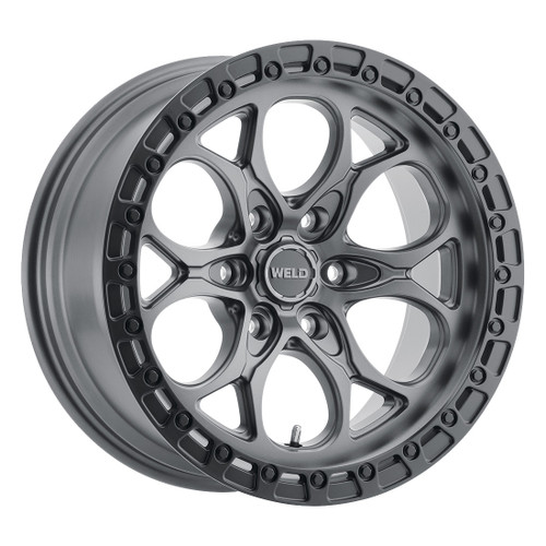 20x10 LedgeSix 6x139.7  ET-18 BS4.75 Satin GUN / BLK Ring 106.1 - Weld Off-Road