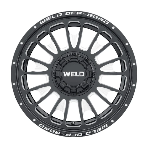 Scorch 20x12 5x4.5/5x5 -44mm Gloss Black Milled