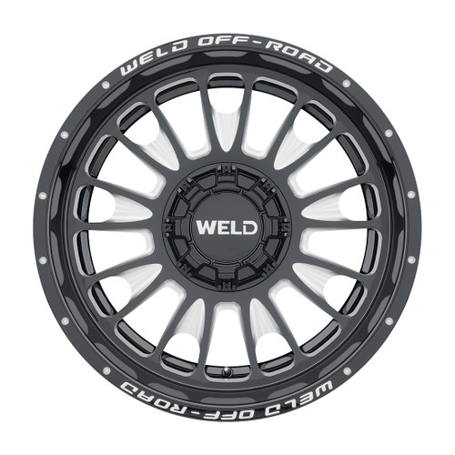 22x10 Scorch 6x135 6x139.7 ET-18 BS4.75 Gloss BLK MIL 106.1 - Weld Off-Road