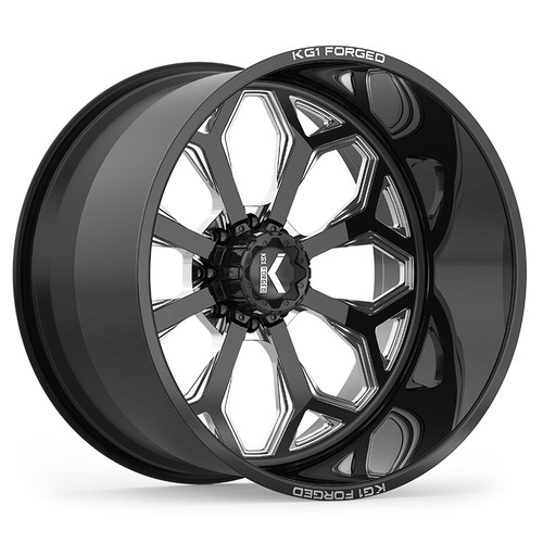 26X14 8X180 BS 4.5 KNOX Blk/Milled - KG1 Forged