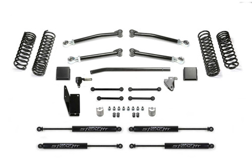 20-21 Jeep JT 3" Trail Sys w/Stealth Shk Diesel 4 Door - Fabtech Motorsports