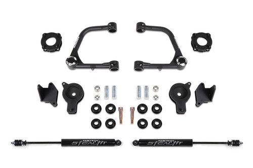 22 Toyota Tundra 3" UCA Lift Kit w/Stealth Shks & Air Bag Sp- Fabtech Motorsports