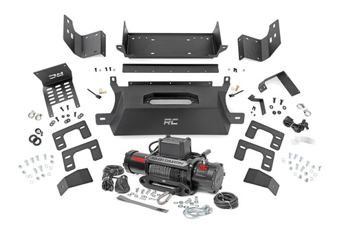 21-24 Ford Bronco 4WD Hidden Winch Mount / 9500S 