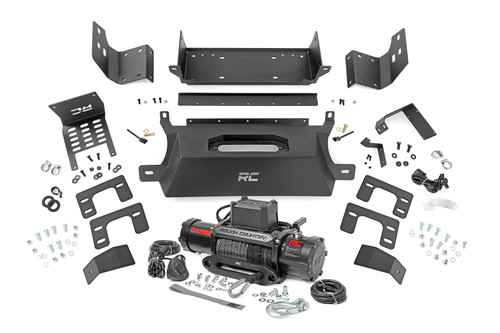 21-24 Ford Bronco 4WD Hidden Winch Mount / 12000S 