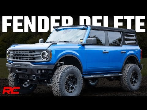 Fender Flare Delete Ford Bronco 4WD (2021-2024)