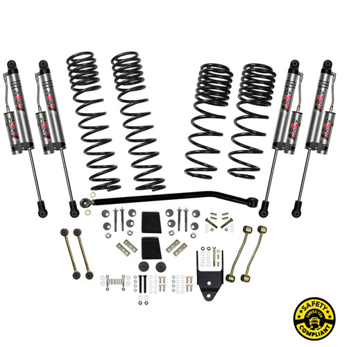 18-22 Jeep JL NON Rubicon Diesel 4Dr 4in System - Skyjacker Suspension