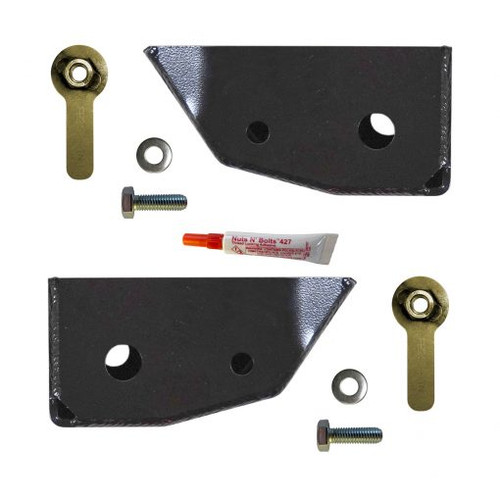 21-22 Ford Bronco Skid Plates Rear Lower Shock Kit - Skyjacker Suspension