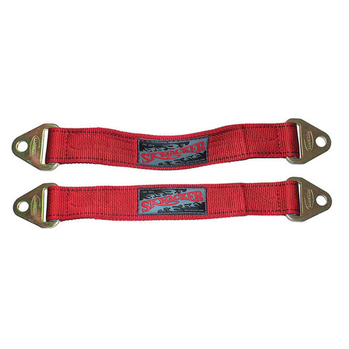 Universial Axle Limit Strap 24 Inch Red Pair - Skyjacker