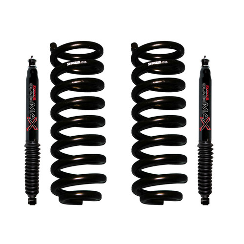 83-97 Ford/Mazda Ranger/B2300/B3000 1.5-2" Suspension Lift Kit Front Lift w/Black MAX Shocks - Skyjacker Suspension