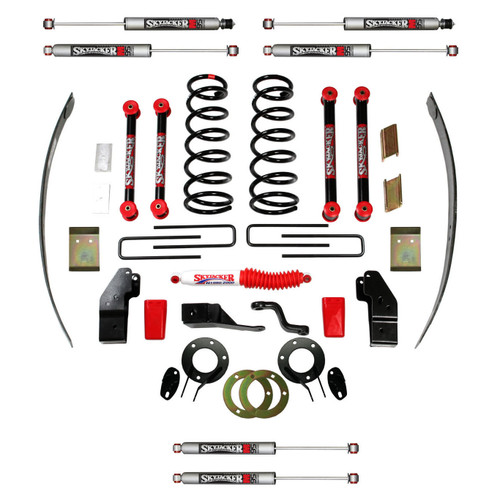 00-01 Dodge Ram 2500/Ram 3500 4-4.5" Class II Suspension Lift Kit w/Shock M95 Performance Shocks - Skyjacker Suspension