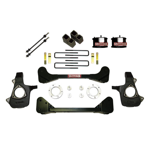 07-13 Chevy/GMC 1500/Avalanche/Silverado/Sierra/Suburban/Tahoe/EcsLade/Yukon/Yukon XL 4" Suspension Lift Kit - Skyjacker Suspension