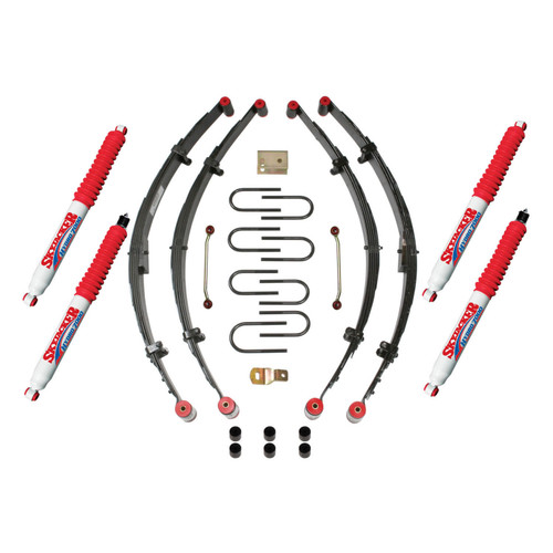 87-95 Jeep YJ 4" Suspension Lift Kit w/Shock - Skyjacker Suspension