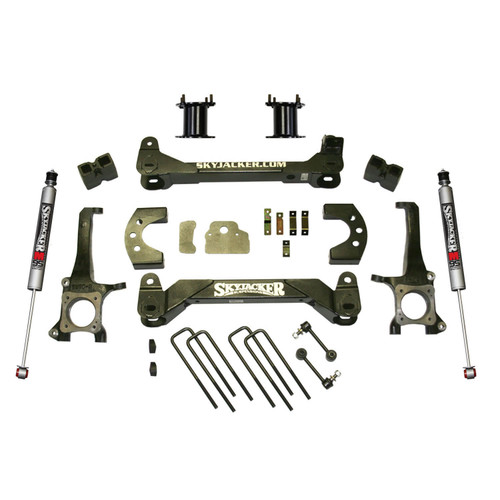 07-19 Toyota Tundra 4.5" Suspension Lift Kit w/Monotube 9500 Shocks - Skyjacker Suspension