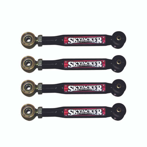 97-06 Jeep TJ 0-4" Suspension Control Arm Front & Rear Adjustable Lower Flex Links - Skyjacker Suspension 97-06 Jeep TJ 0-4" Suspension Control Arm Front & Rear Adjustable Lower Flex Links - Skyjacker Suspension