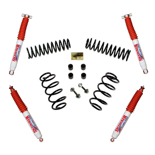 97-06 Jeep TJ 3" Suspension Lift Kit w/4 Shocks - Skyjacker Suspension 97-06 Jeep TJ 3" Suspension Lift Kit w/4 Shocks - Skyjacker Suspension