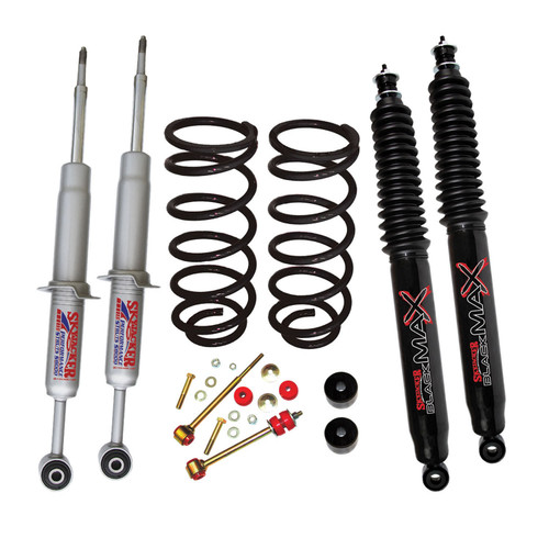 03-19 Toyota 4Runner 3" Suspension Lift Kit w/Rear Black Max Shocks - Skyjacker Suspension