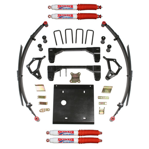 86-89 Toyota 4Runner 4" Suspension Lift Kit w/Nitro Shocks - Skyjacker Suspension
