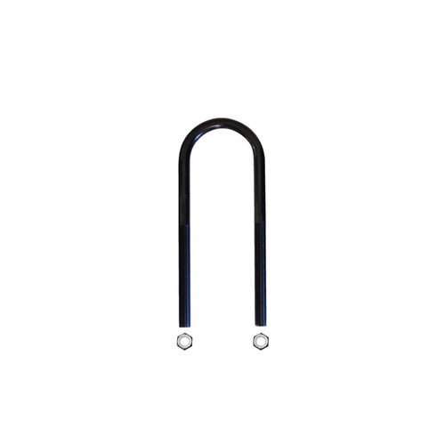Univeral U-Bolt Round 0.625in Dia 3.375in ID Width 13in ID Length w/Nuts - Skyjacker Suspension