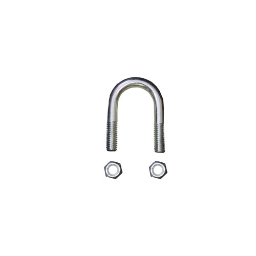 Univeral U-Bolt Round 0.3125in Dia 1in ID Width 1.75in ID Length w/Nuts - Skyjacker Suspension