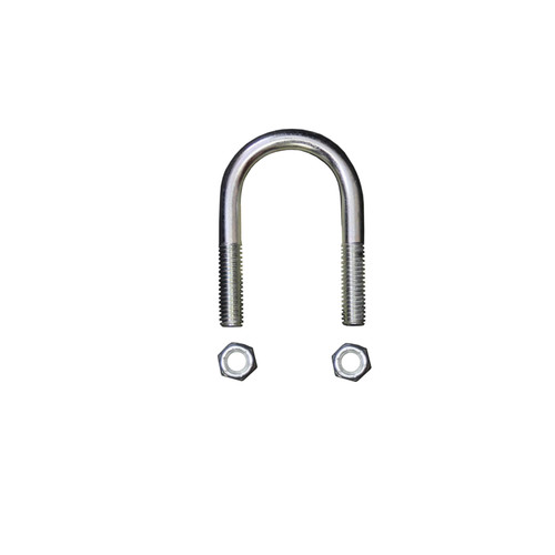 Univeral U-Bolt Round 0.3125in Diameter 1.25in DI Width 1.75in ID Length w/Nuts - Skyjacker Suspension