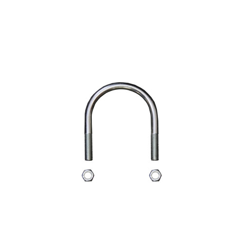 Univeral U-Bolt Round 0.375in Dia 2.75in ID Width 3.5in ID Length w/Nuts - Skyjacker Suspension